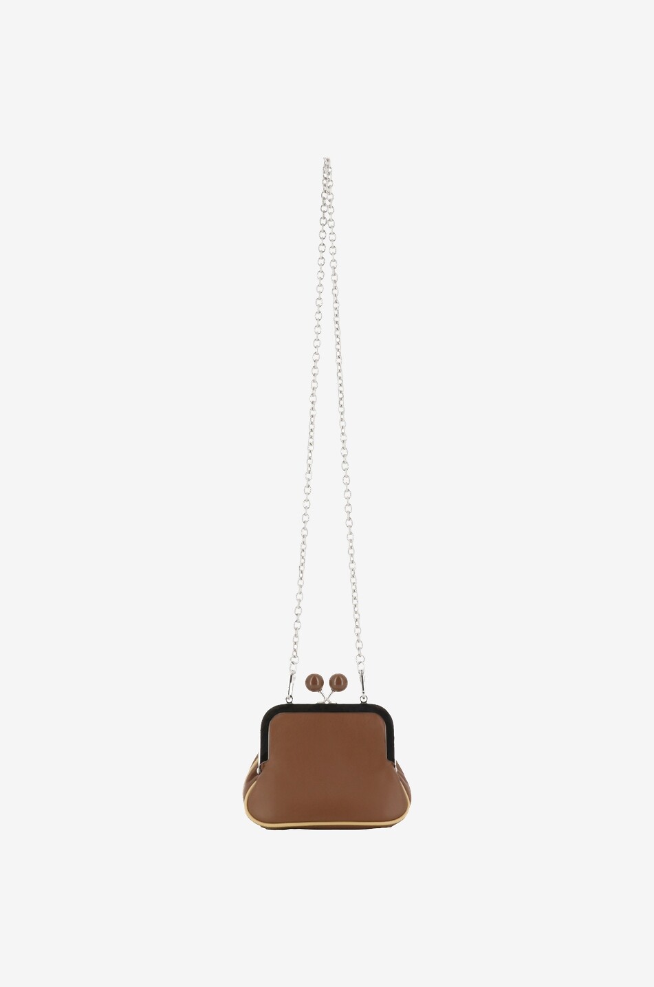WEEKEND MAX MARA Pasticcino Medusa micro nappa leather shoulder bag Women BROWN 3