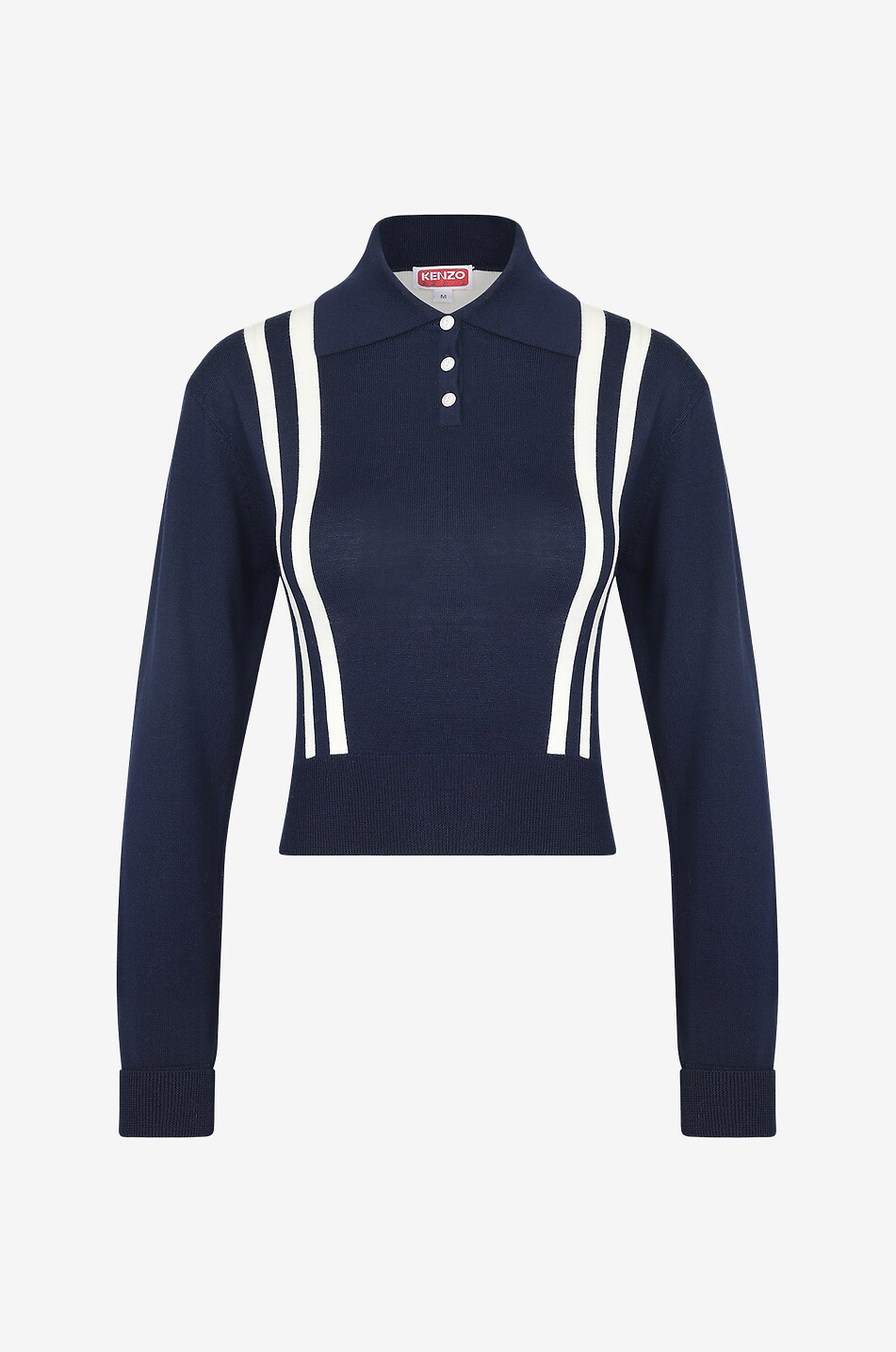 KENZO Polo en maille Kenzo Sailor Femme BLEU FONCE 1