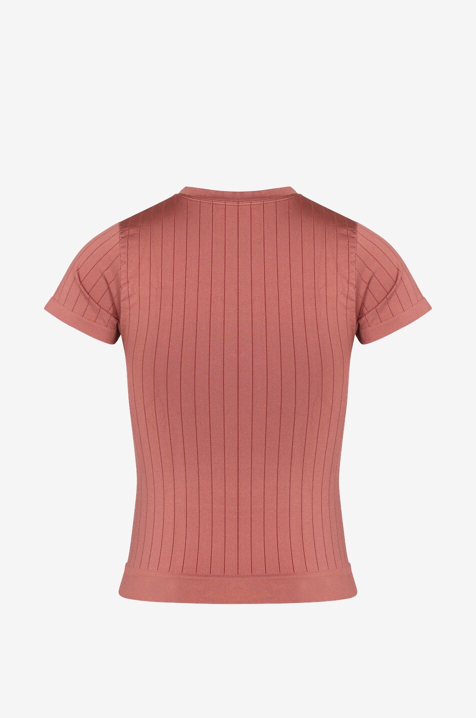 PRISM SQUARED T-shirt à manches courtes Flat Ribbed Sapient  ROSE 2