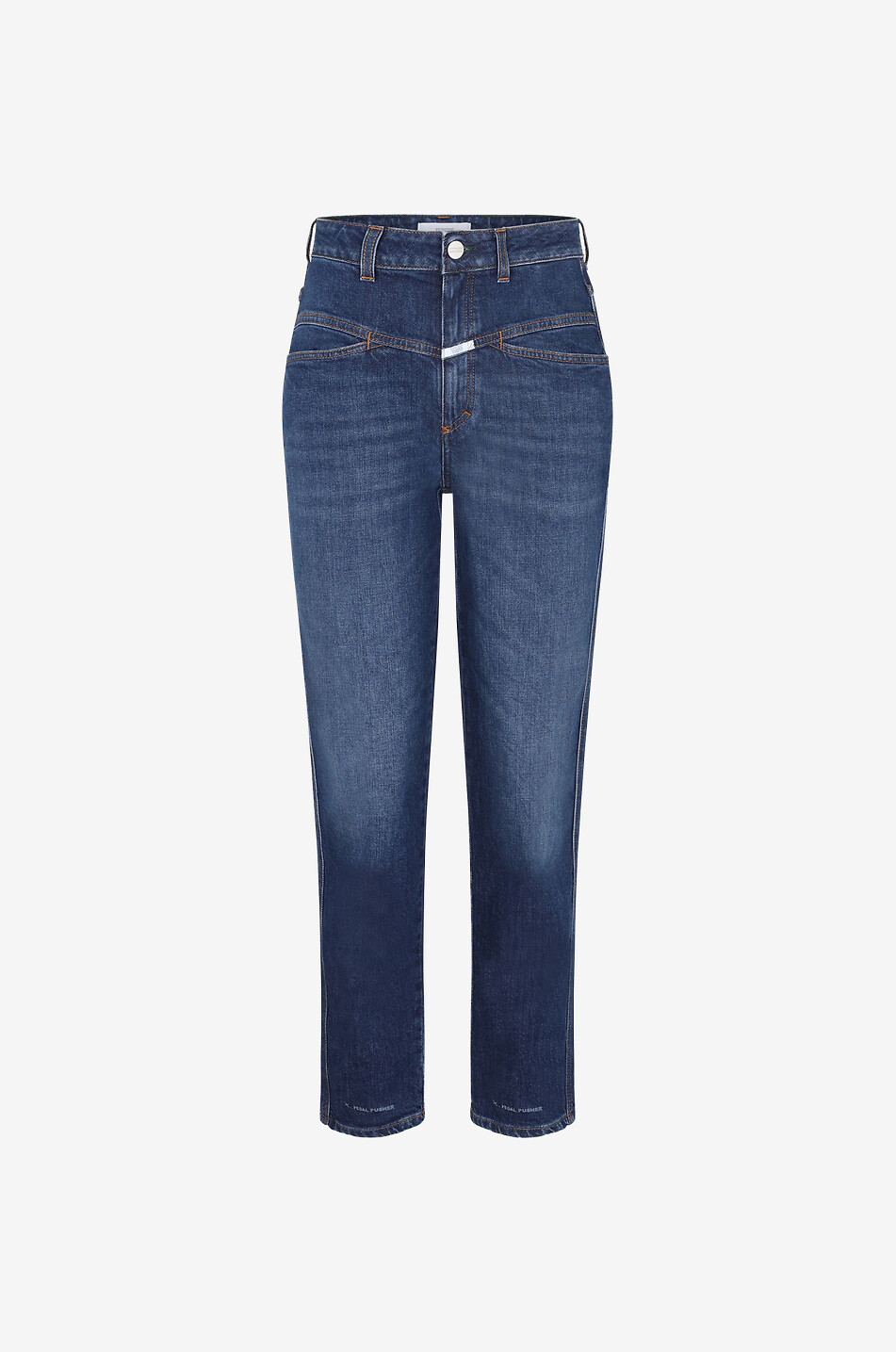 Pedal Pusher organic cotton straight leg jeans