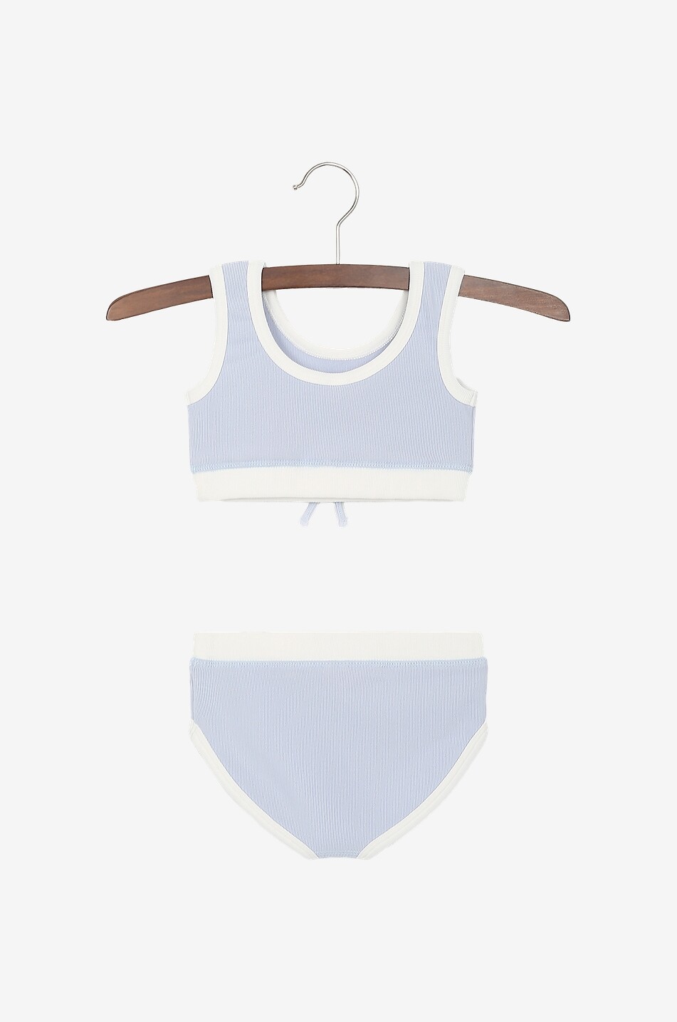 BODI LOVES Maillot de bain deux pièces en repreve fille Bébé BLEU 2