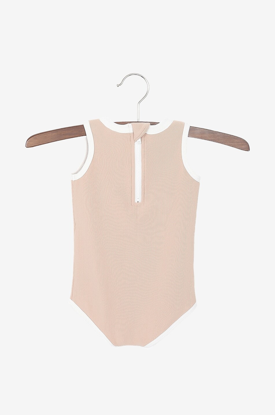 BODI LOVES Maillot de bain une pièce en repreve enfant Bébé BEIGE 2