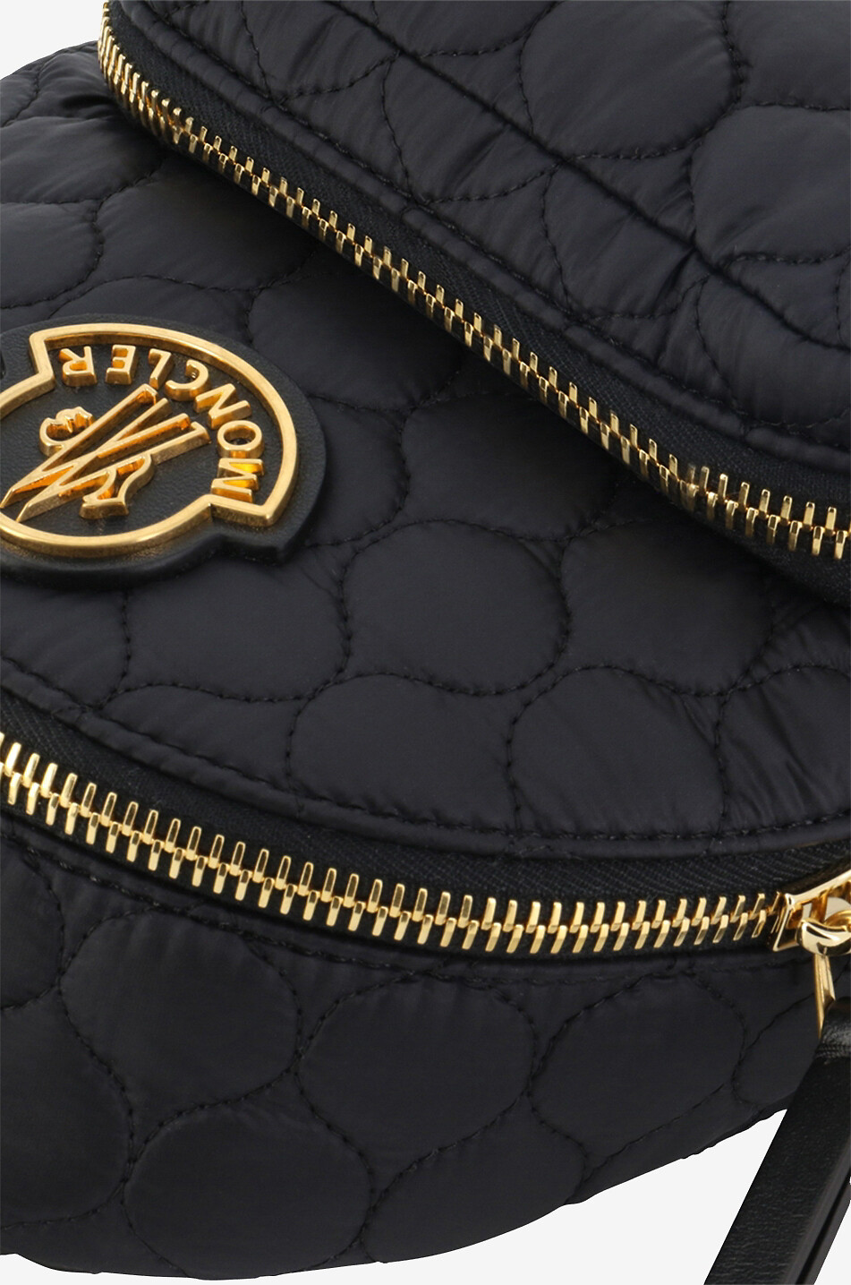 MONCLER Mini-sac à bandoulière en nylon matelassé Kilia Femme NOIR 5