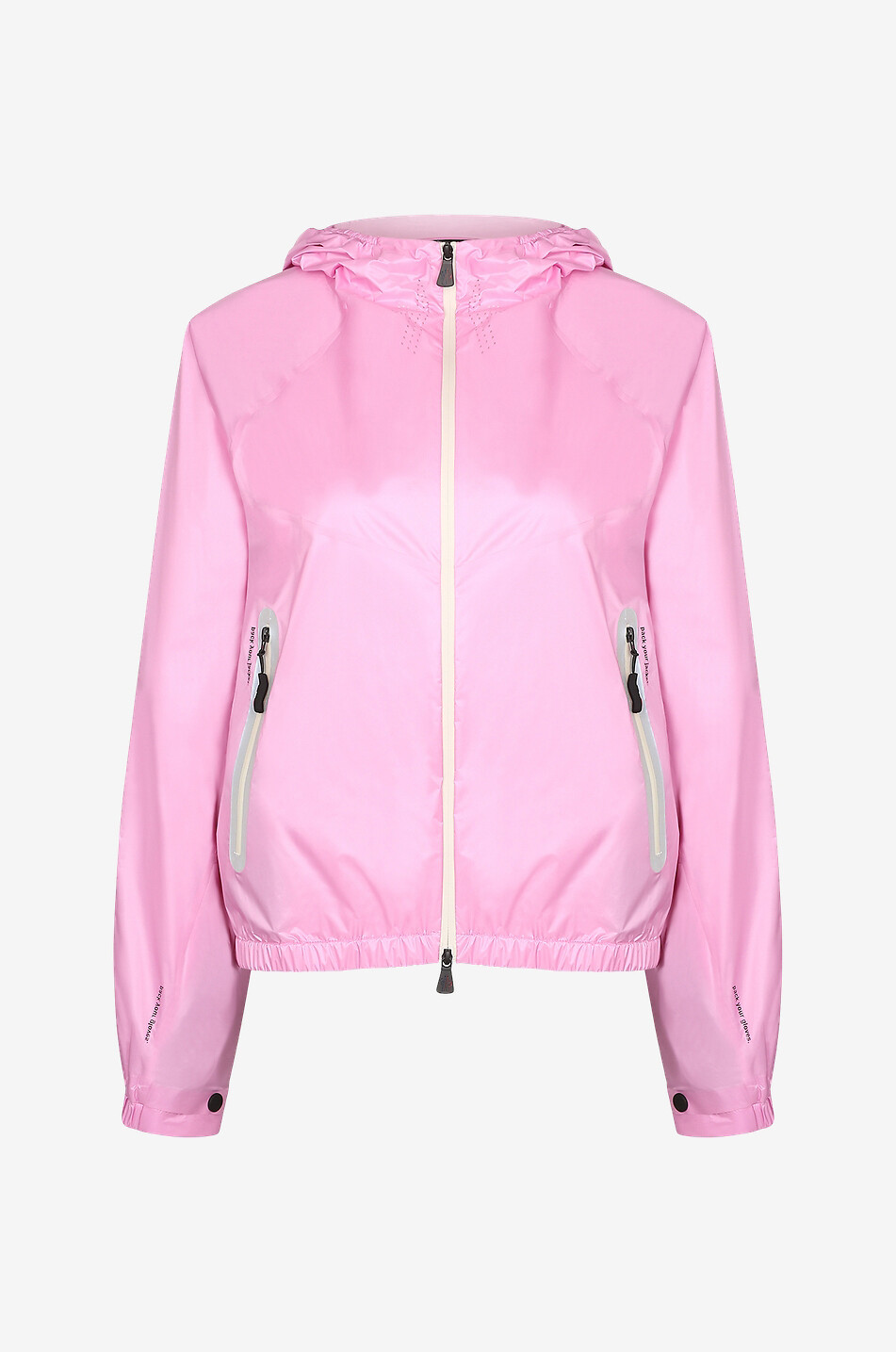 Crozat hooded packable windbreaker jacket