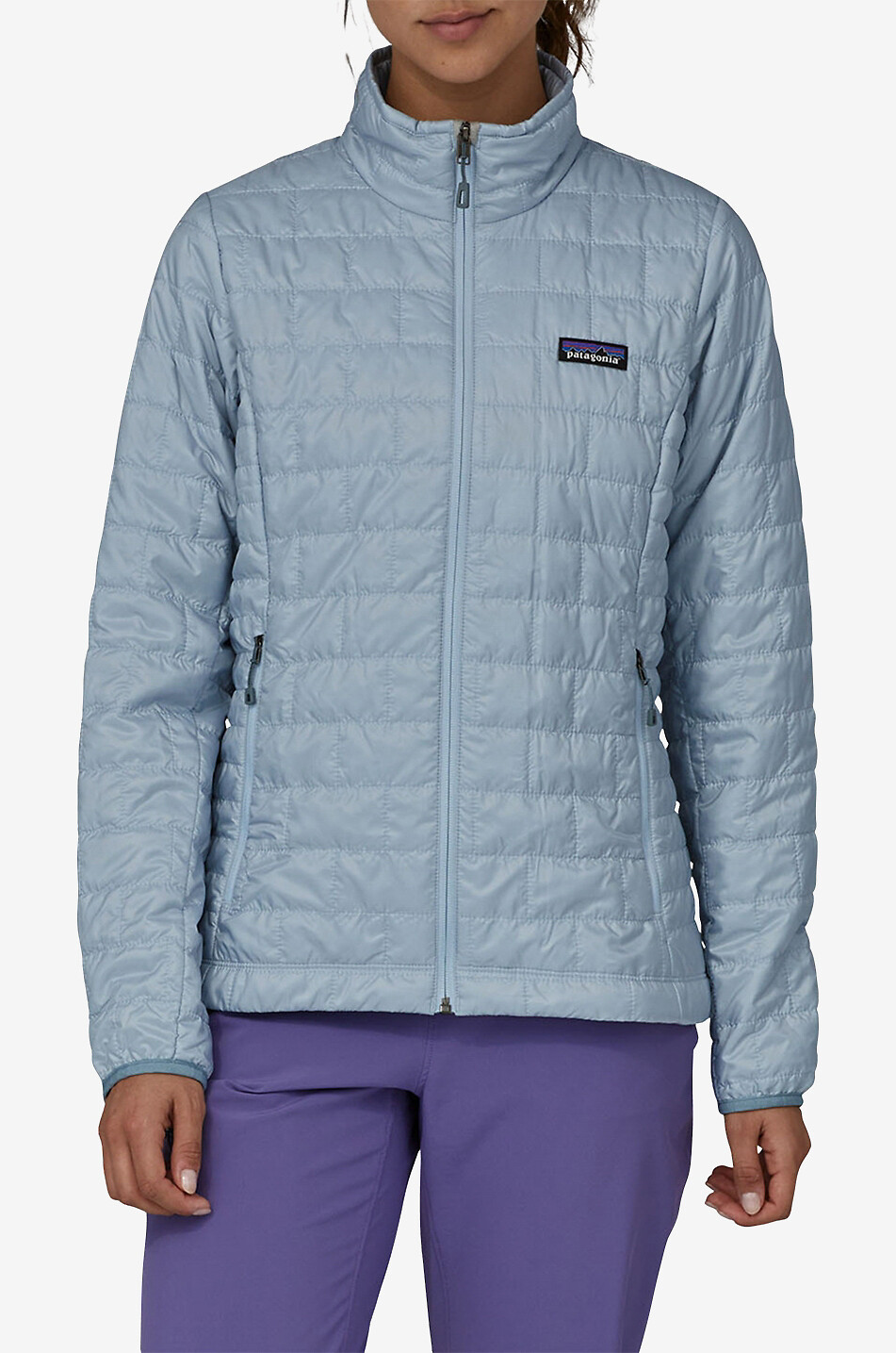 PATAGONIA W's Nano Puff padded jacket Women LIGHT BLUE 2