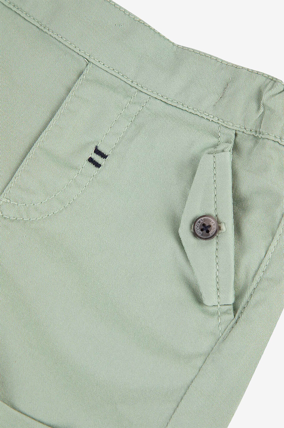 Baby-Shorts aus Stretch-Baumwolltwill