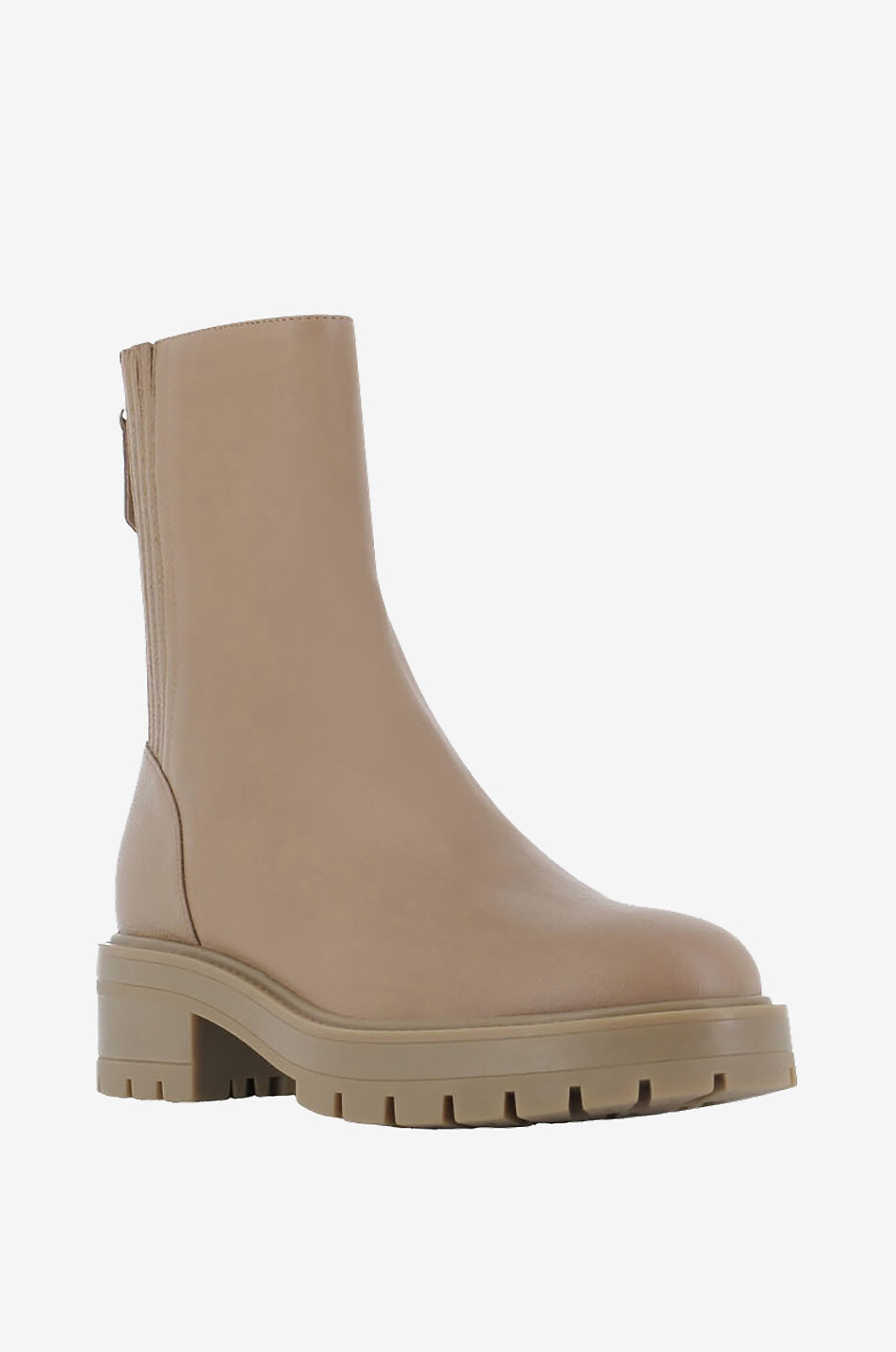 Stiefeletten aus genarbtem Leder Saint Honore Combat