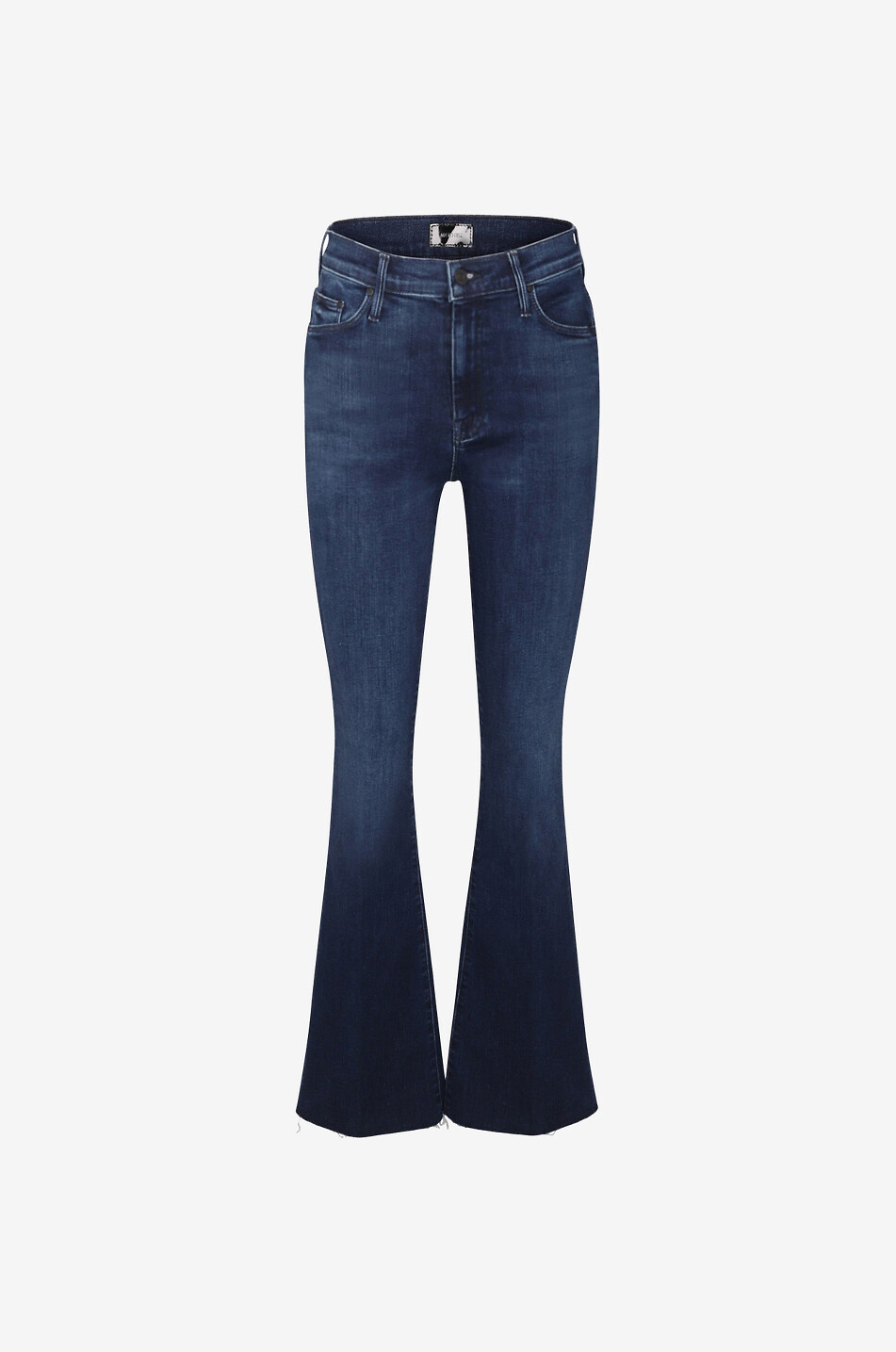 The Weekender Fray cotton bootcut jeans
