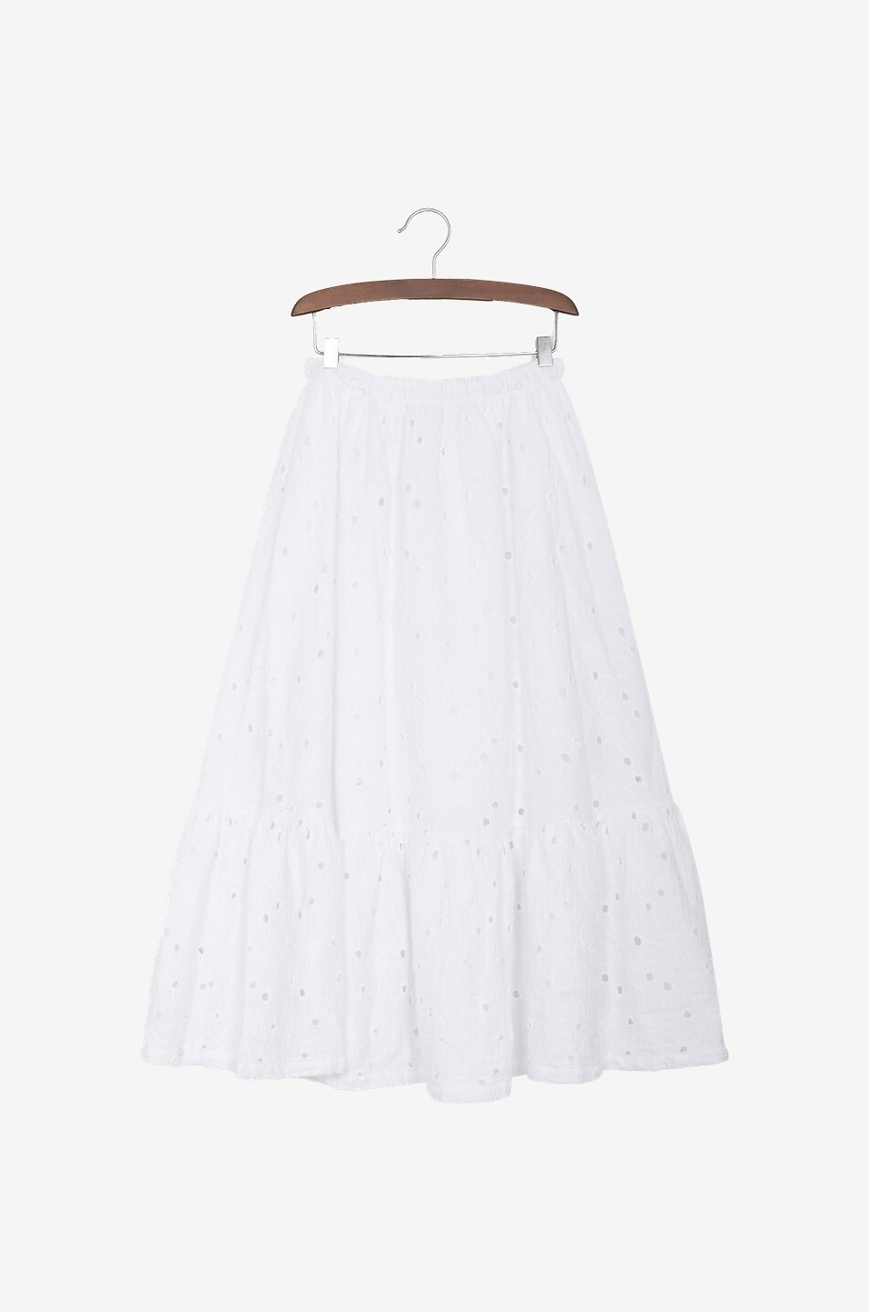 Jupe longue en coton fille