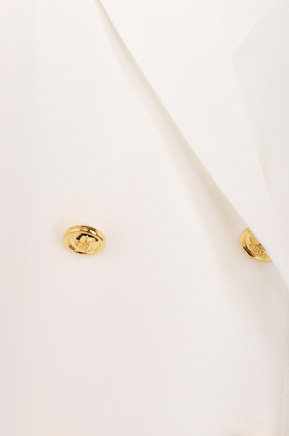 Blouse en crêpe de soie à boutonnage double