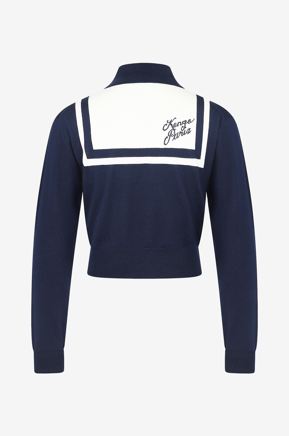 KENZO Polo en maille Kenzo Sailor Femme BLEU FONCE 2