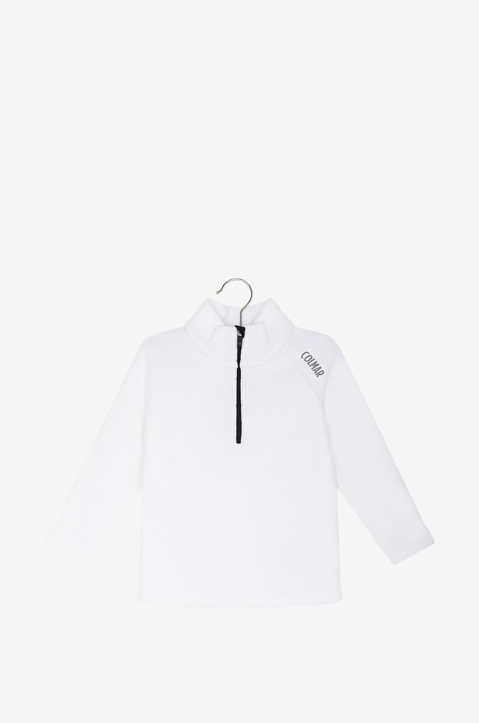 COLMAR Kinder-Mid-Layer aus Fleece mit Rautenmotiv Unisex WEISS 1