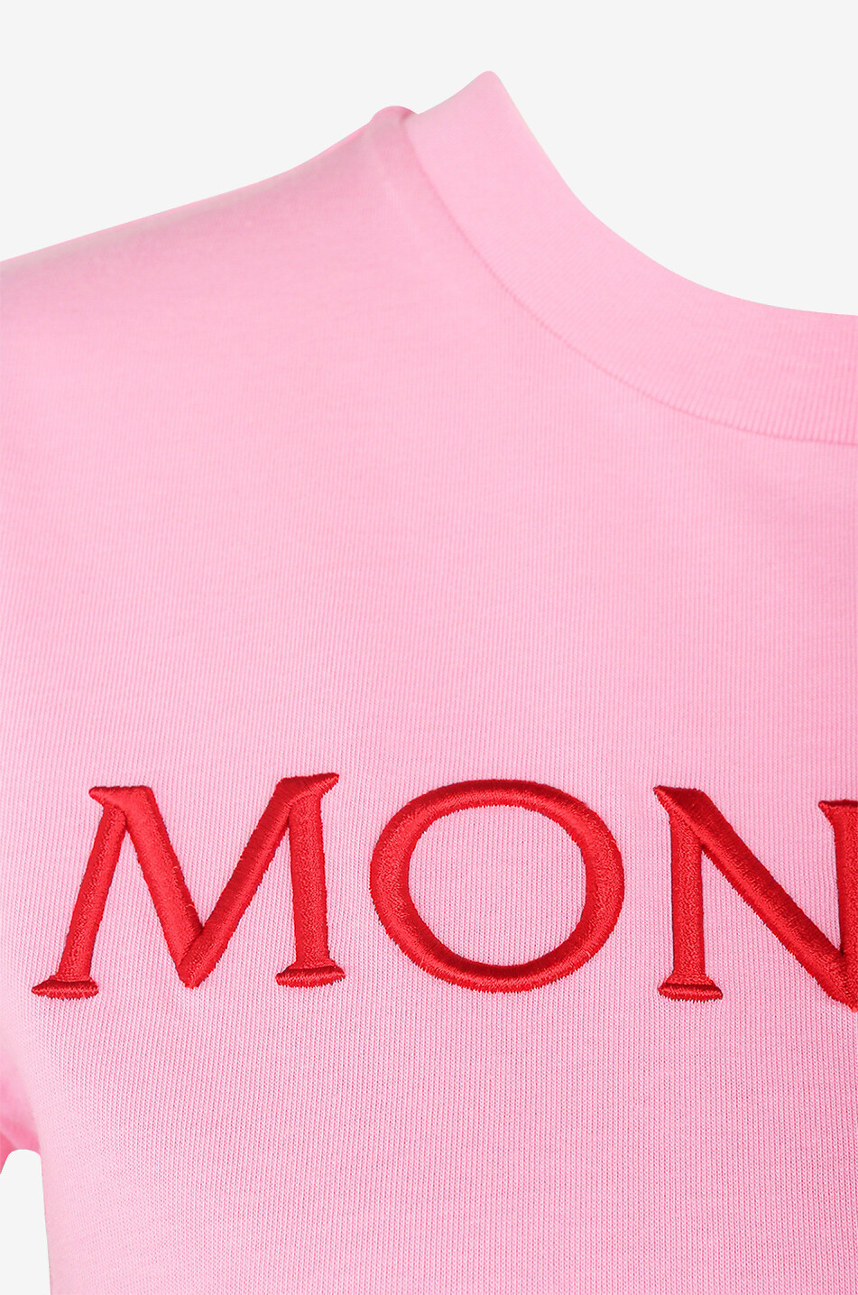 Pink moncler shirt best sale