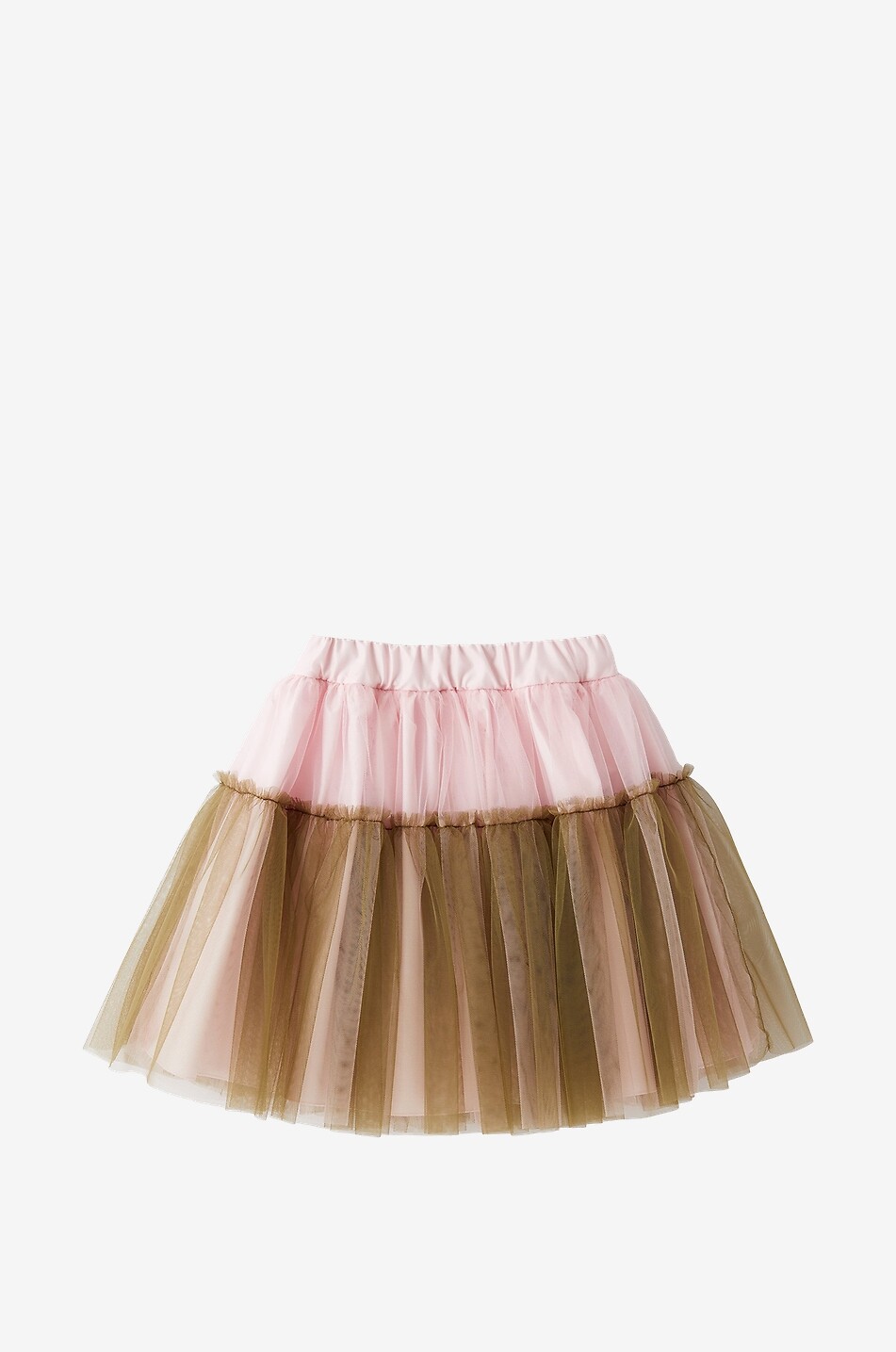 Jupe évasée fille en tulle