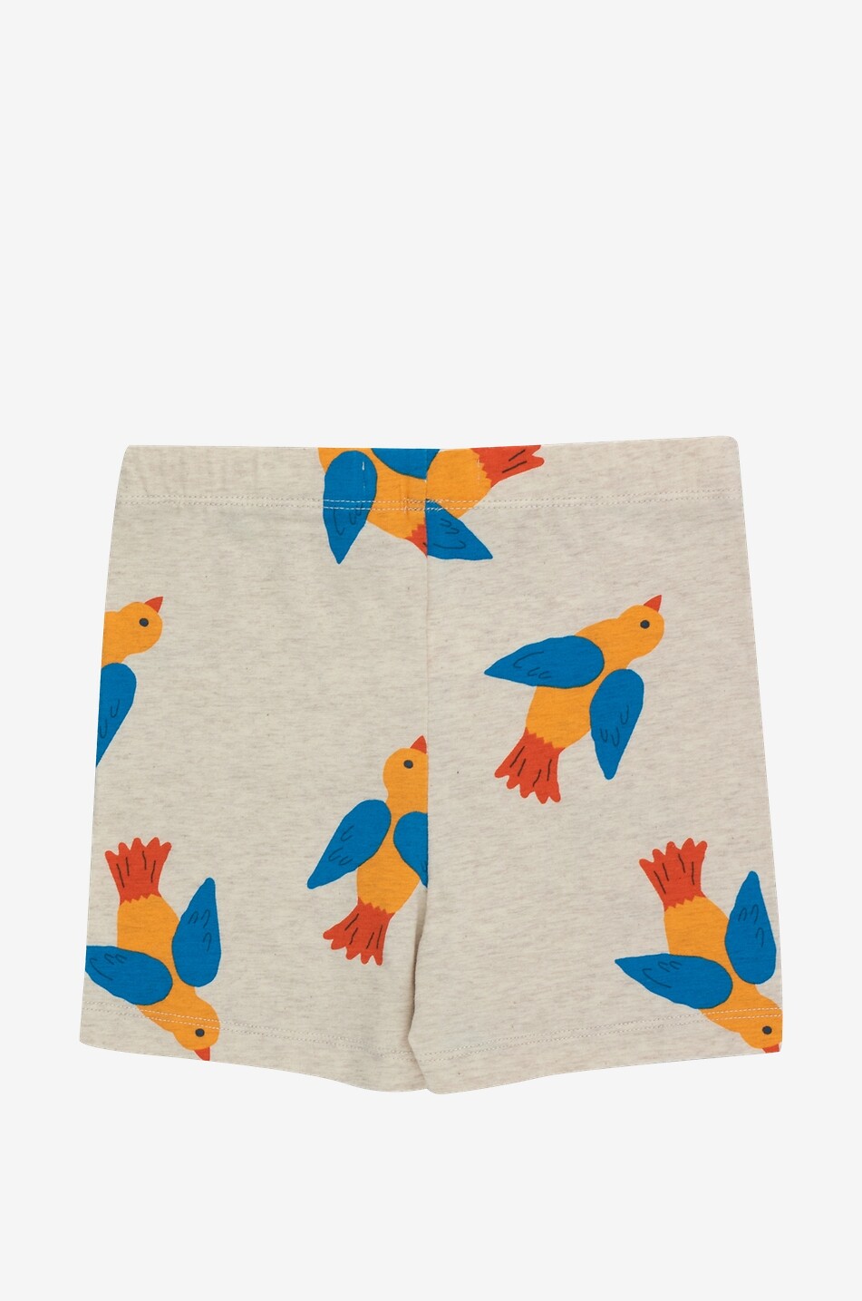 TINYCOTTONS Short enfant en jersey Birds Garçon BLANC CASSE 2