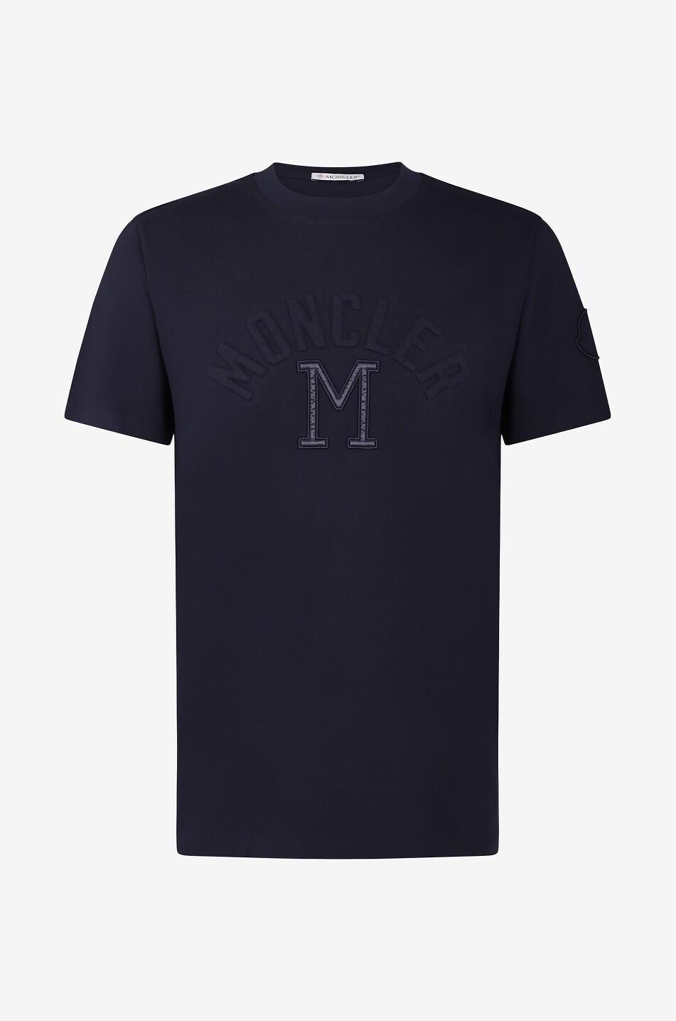 Logo design short sleeved T shirt MONCLER Bongenie