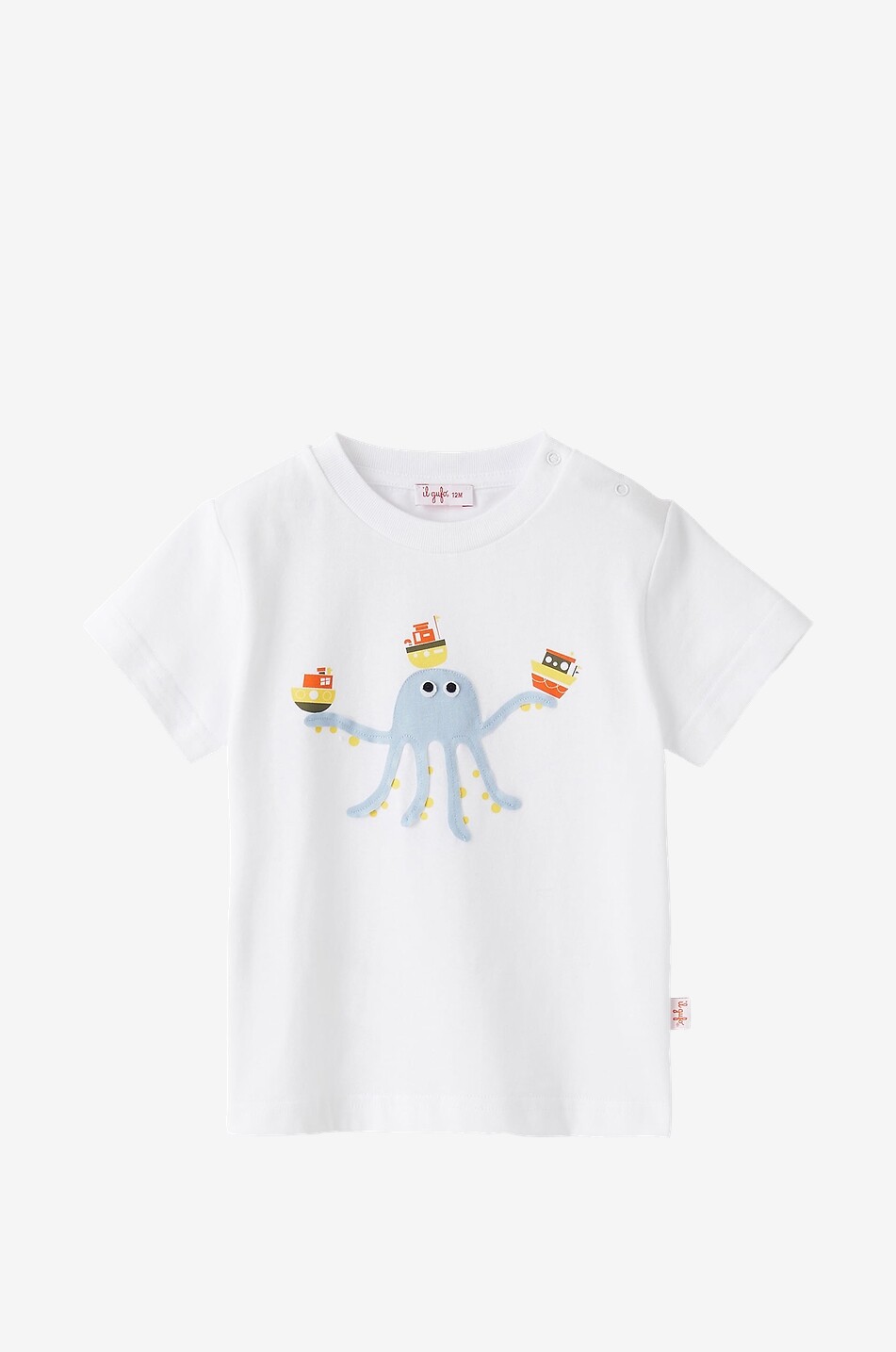 T-shirt bébé imprimé kraken