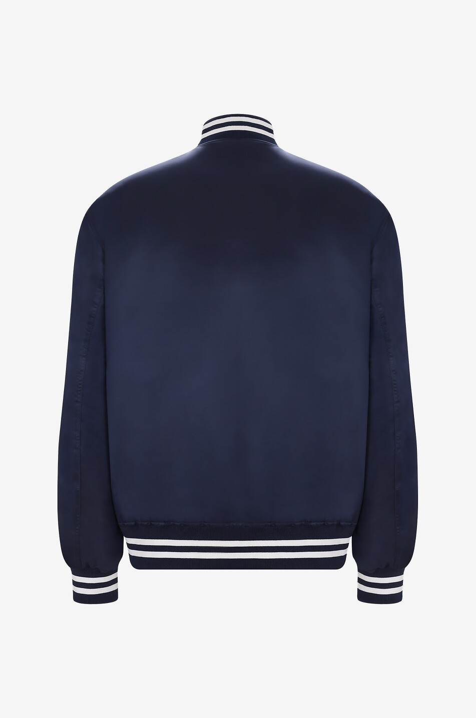 Bomber brodé en tissu technique Varsity
