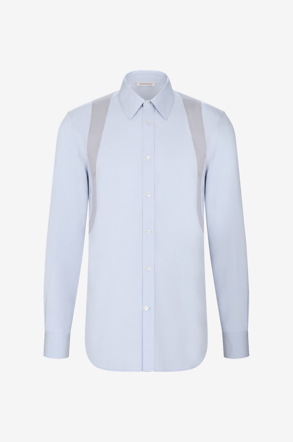 Slim-Fit-Hemd aus Popeline Harness