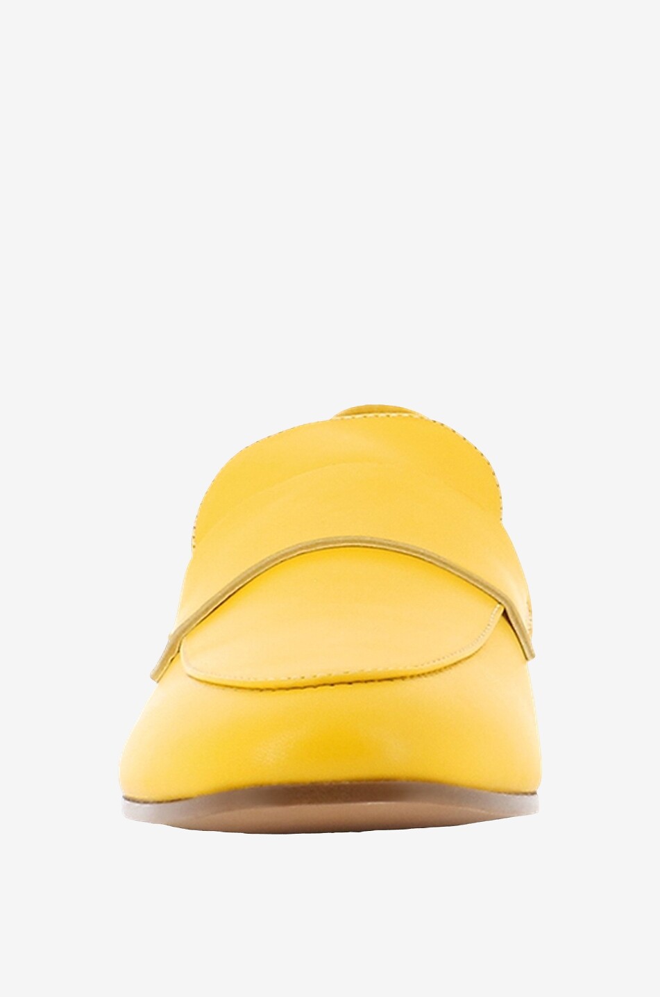 BONGÉNIE Mocassins en cuir lisse Sharon 15 Femme JAUNE 2