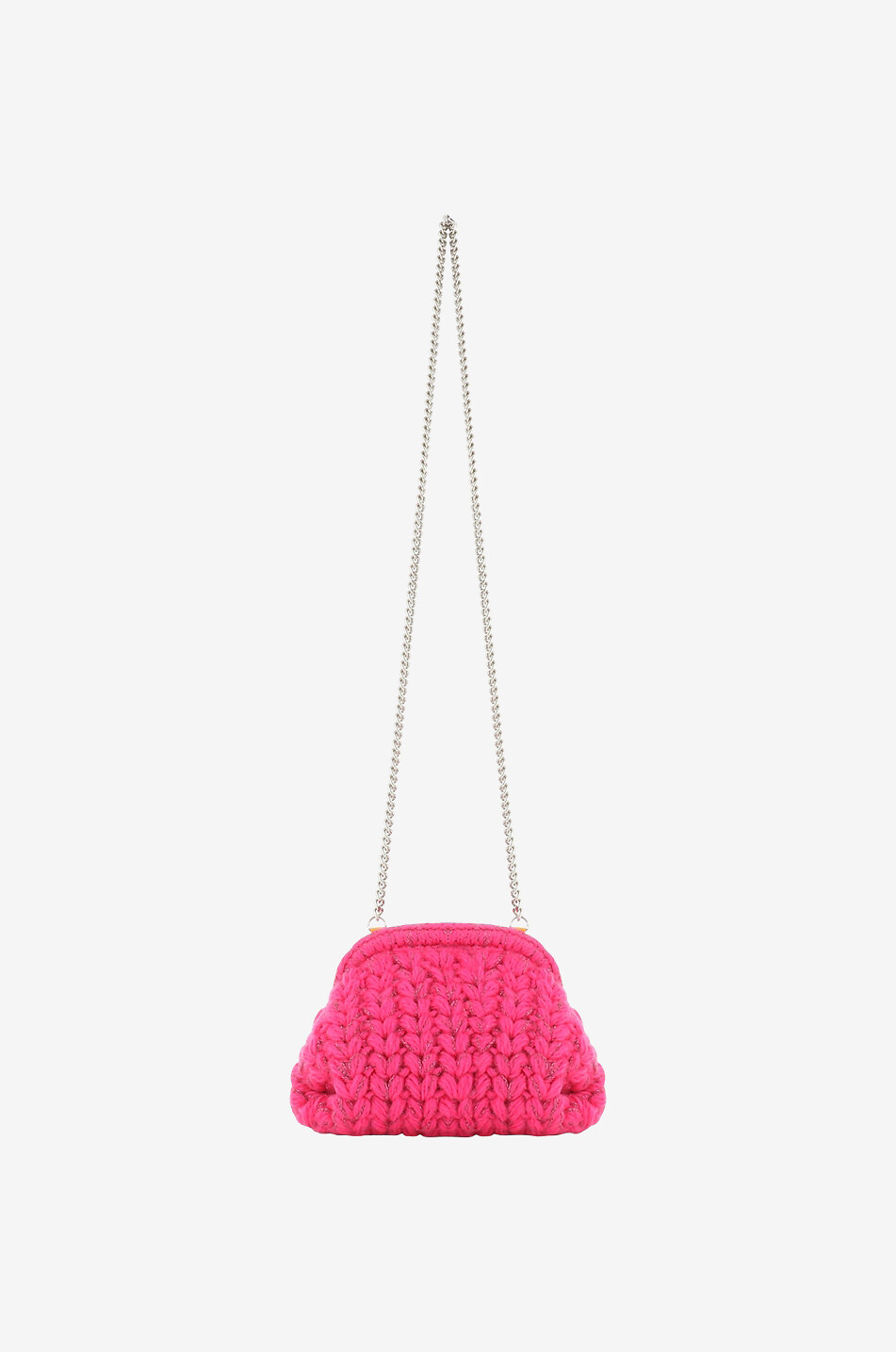 Pochette en maille et lurex Mama