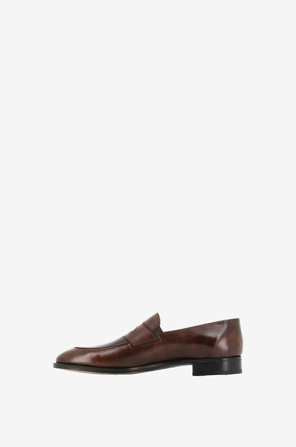 Mocassins en cuir lisse brossé Montgomery
