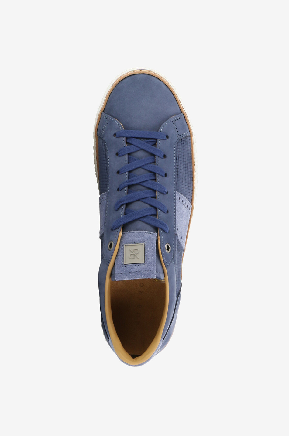 Ava checked suede low-top lace-up sneakers