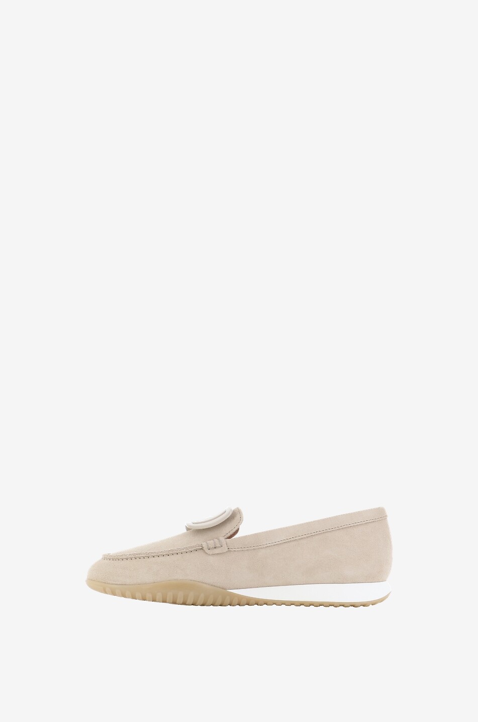 HOGAN Hogan Olympia-Z suede loafers Women BEIGE 3