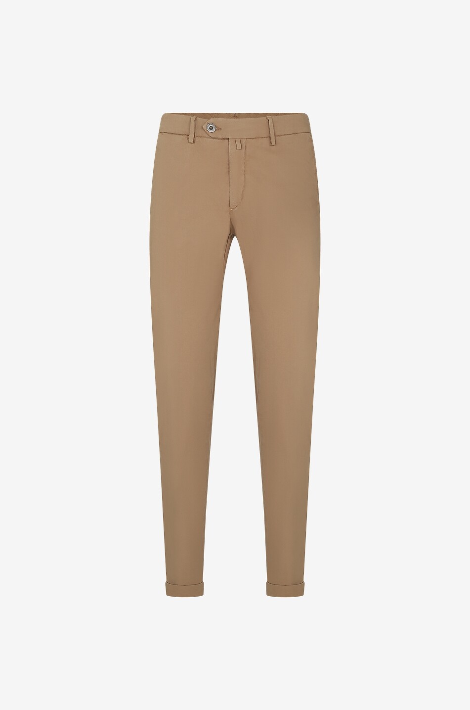 Cotton and linen chinos