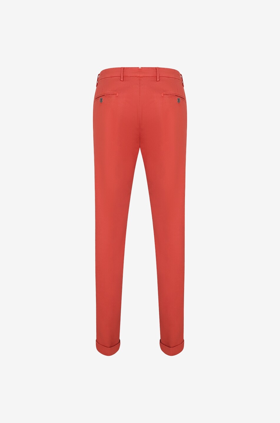 Chinohose aus Baumwolle und Leinen
