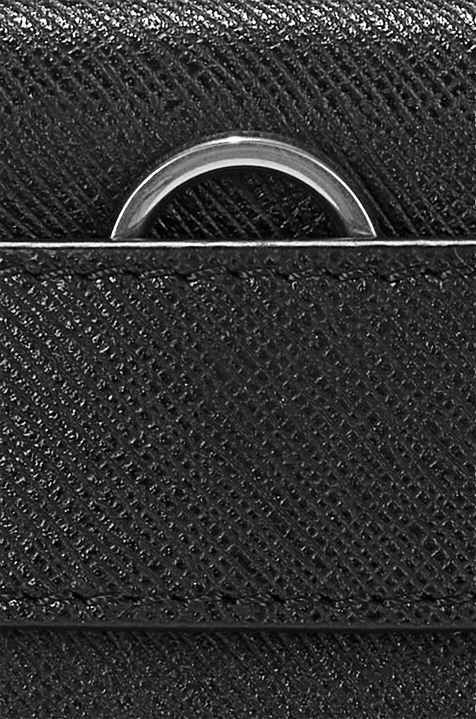 MONTBLANC Mappe mit Reissverschlusstasche aus Leder Sartorial Herren SCHWARZ 6