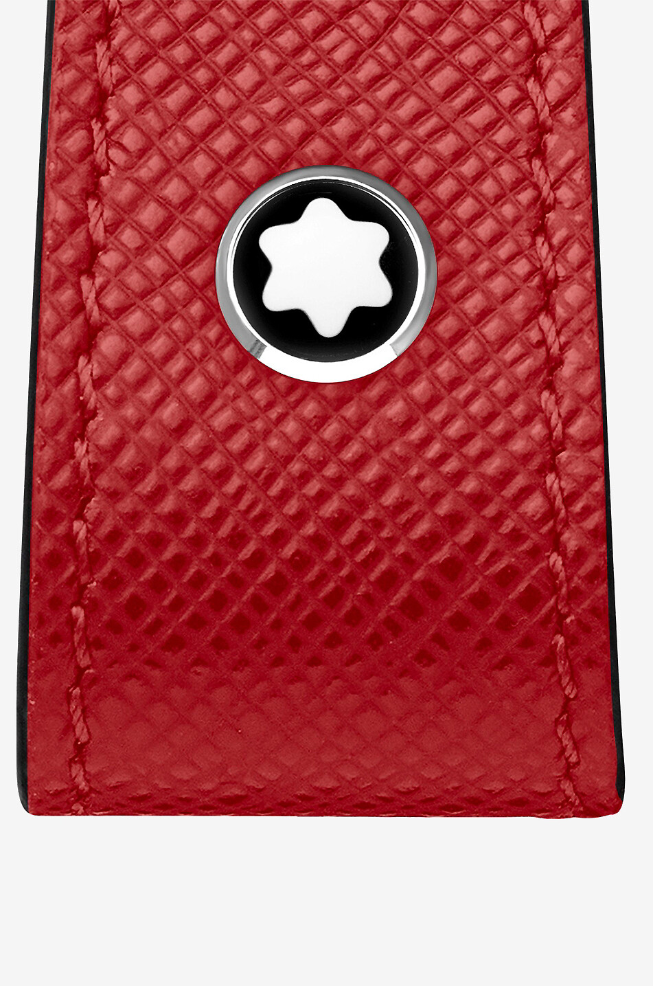 MONTBLANC Schlüsselring aus Saffianoleder Sartorial Herren ROT 3