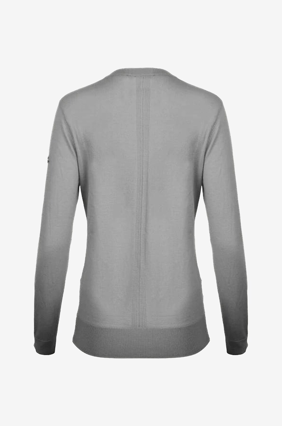 Pull ajusté à col V en laine Shine