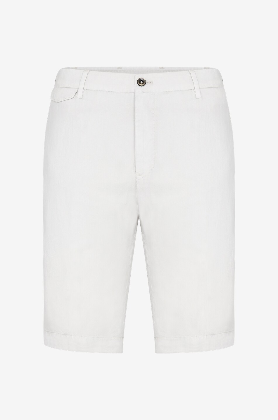 Bermudas aus Lyocell Leinen und Baumwolle Plain