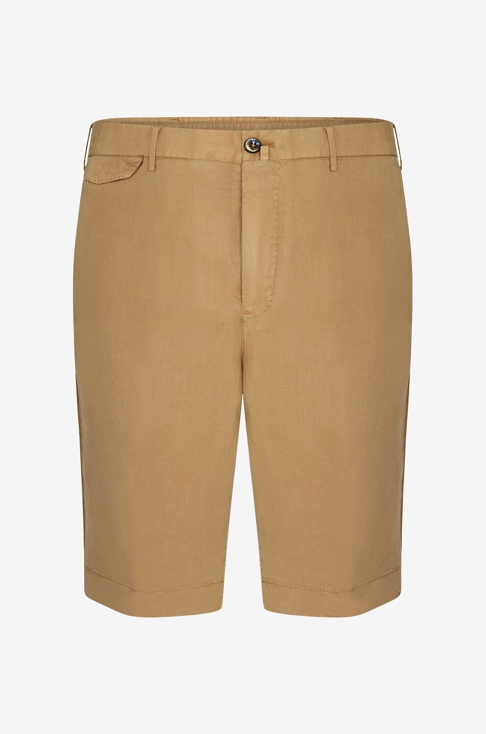 Bermudas aus Lyocell Leinen und Baumwolle Plain