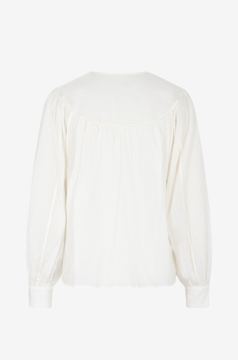 MAGALI PASCAL Langärmelige Bluse aus Baumwolle Suleo Damen Hellbeige 2