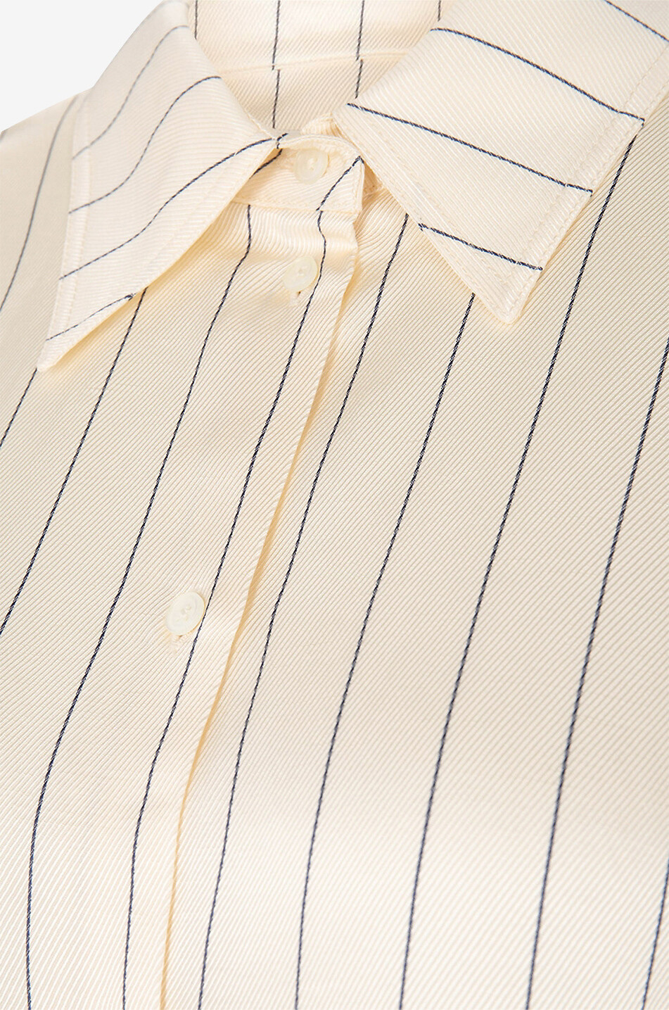 Chemise à manches longues en viscose et lin Lutila