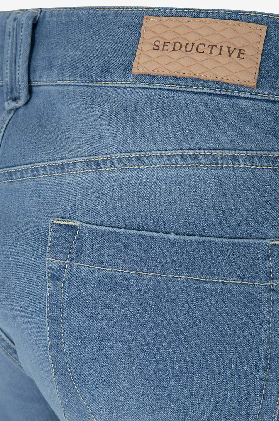 Slim-Jeans aus Baumwolle Claire Cropped
