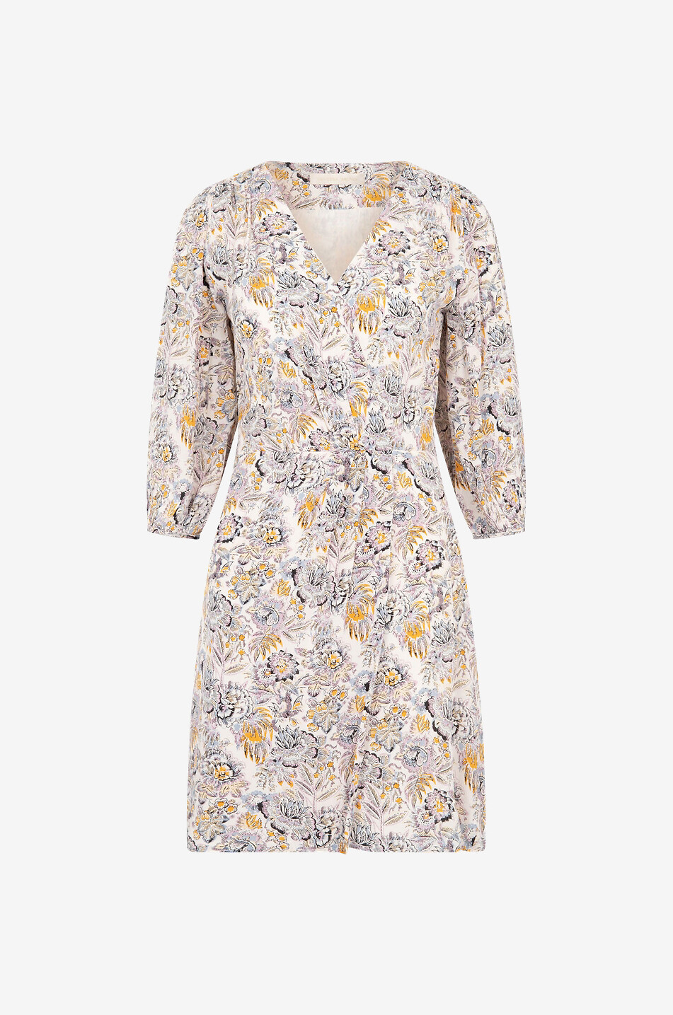 Robe courte en viscose Alisée