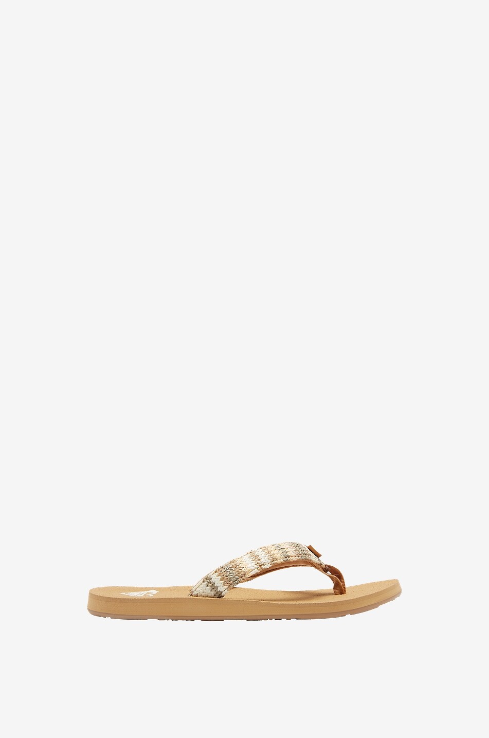 Geflochtene Bast-Flip-Flops Porto Raffia