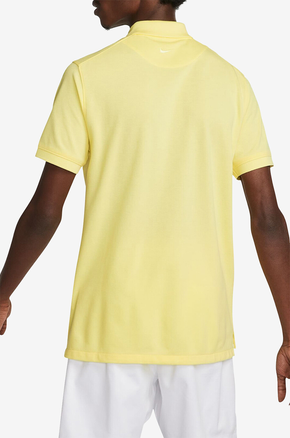 NIKE Polo de tennis à manches courtes Homme JAUNE 2