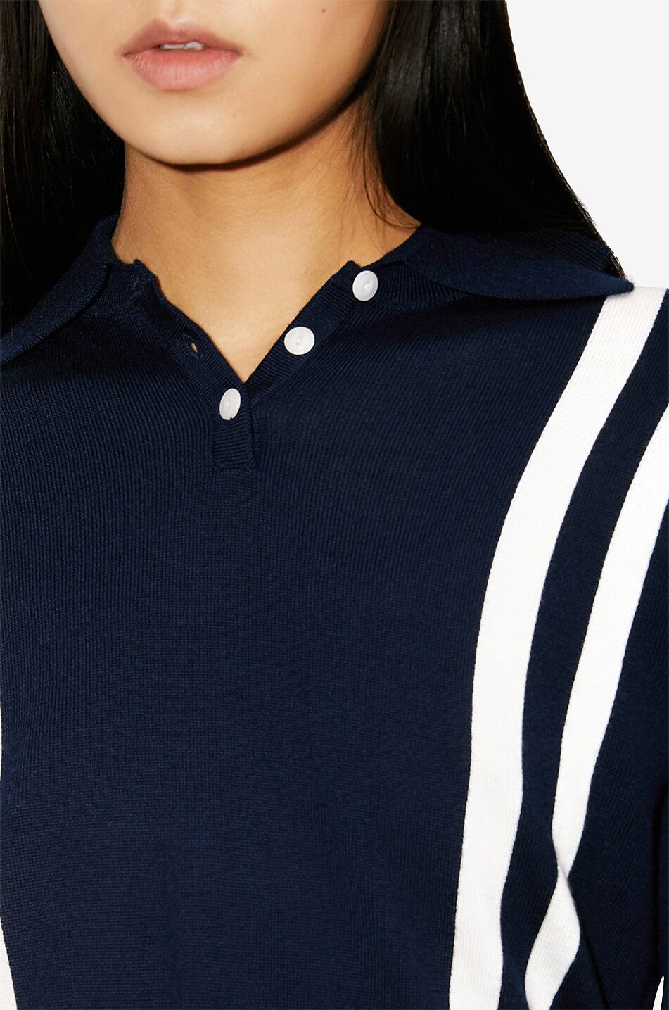 KENZO Polo en maille Kenzo Sailor Femme BLEU FONCE 5