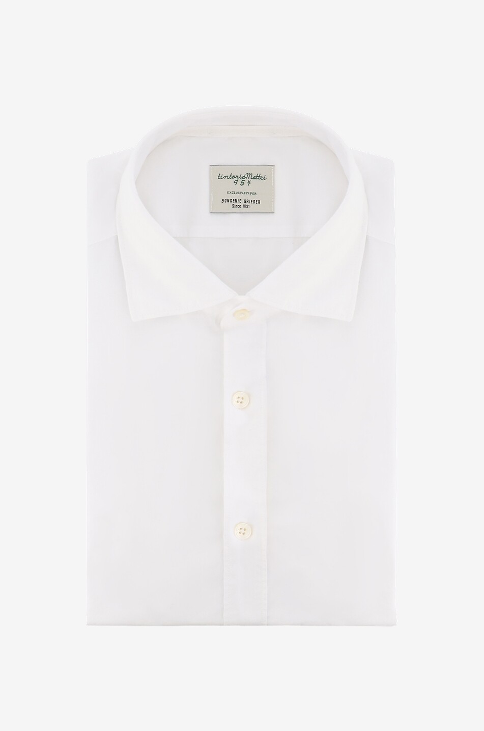 Cotton long-sleeved shirt