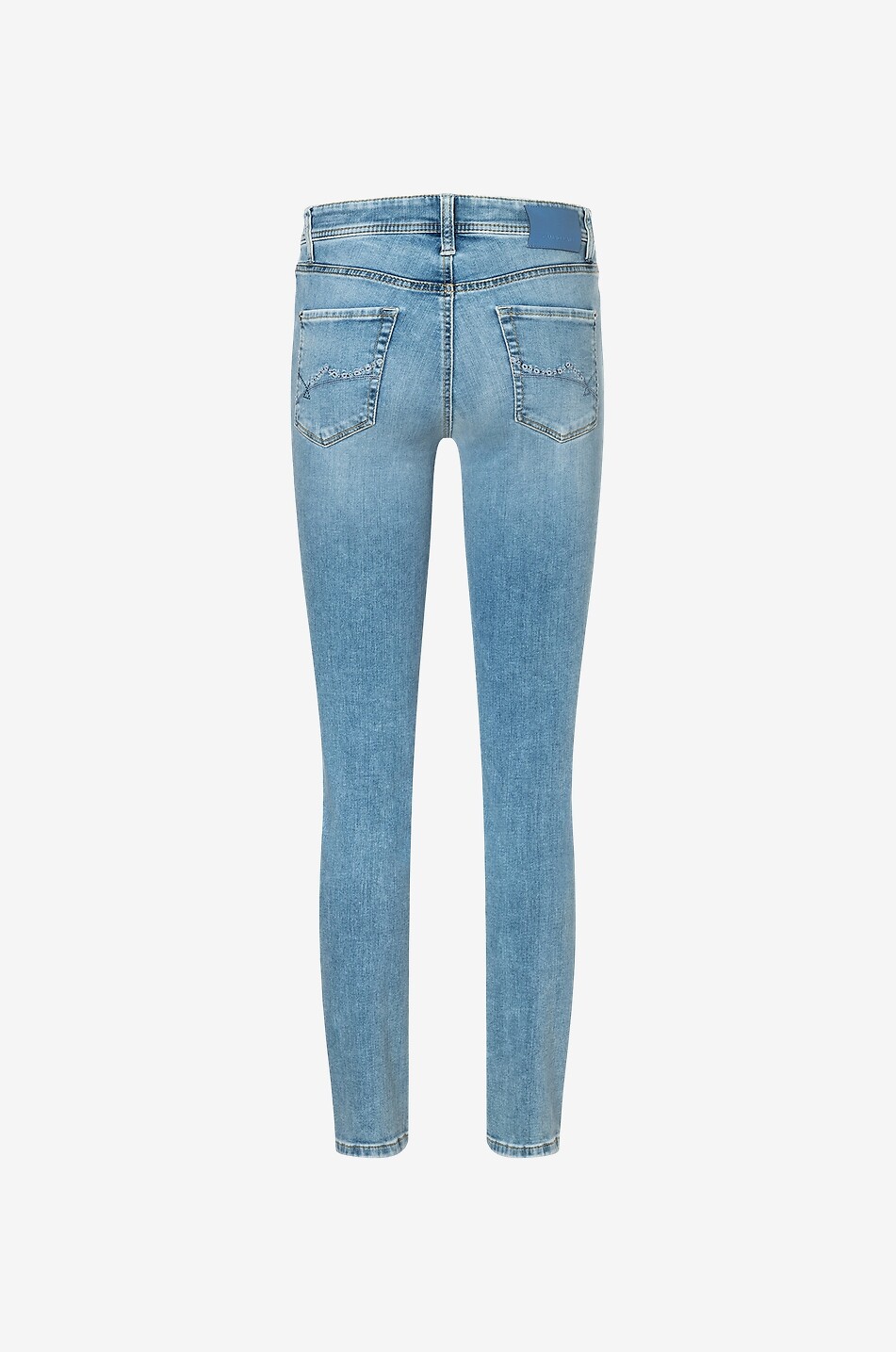 Jeans mit schmalem Bein und Glitter-Details Parla