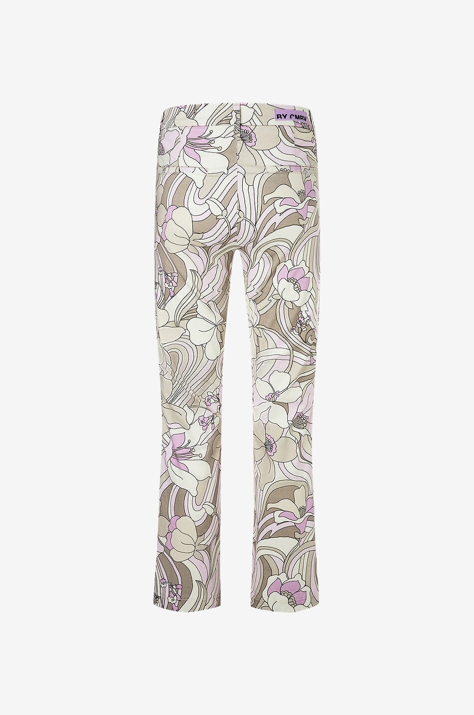Pantalon bootcut fleuri Stella