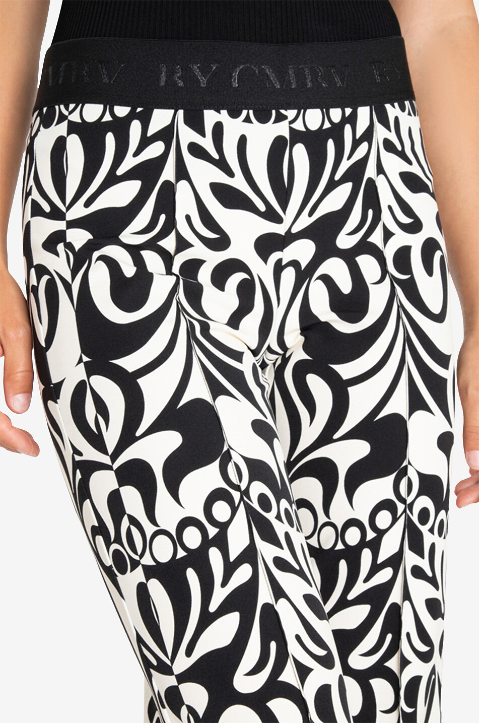 Francis Cosmic graphic wide-leg trousers