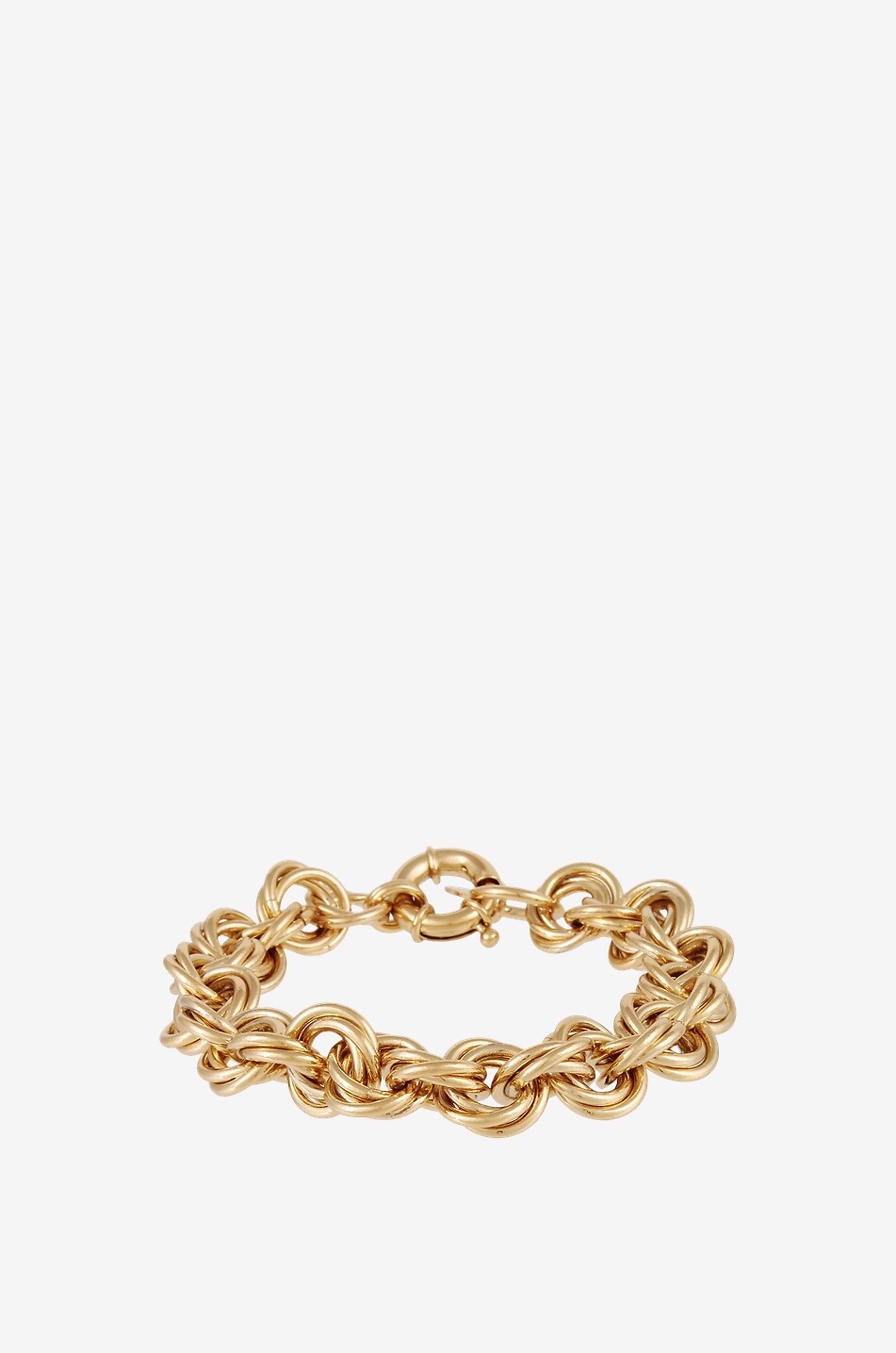 GAS BIJOUX Dickes Kettenarmband Vintage Damen GOLDEN 1