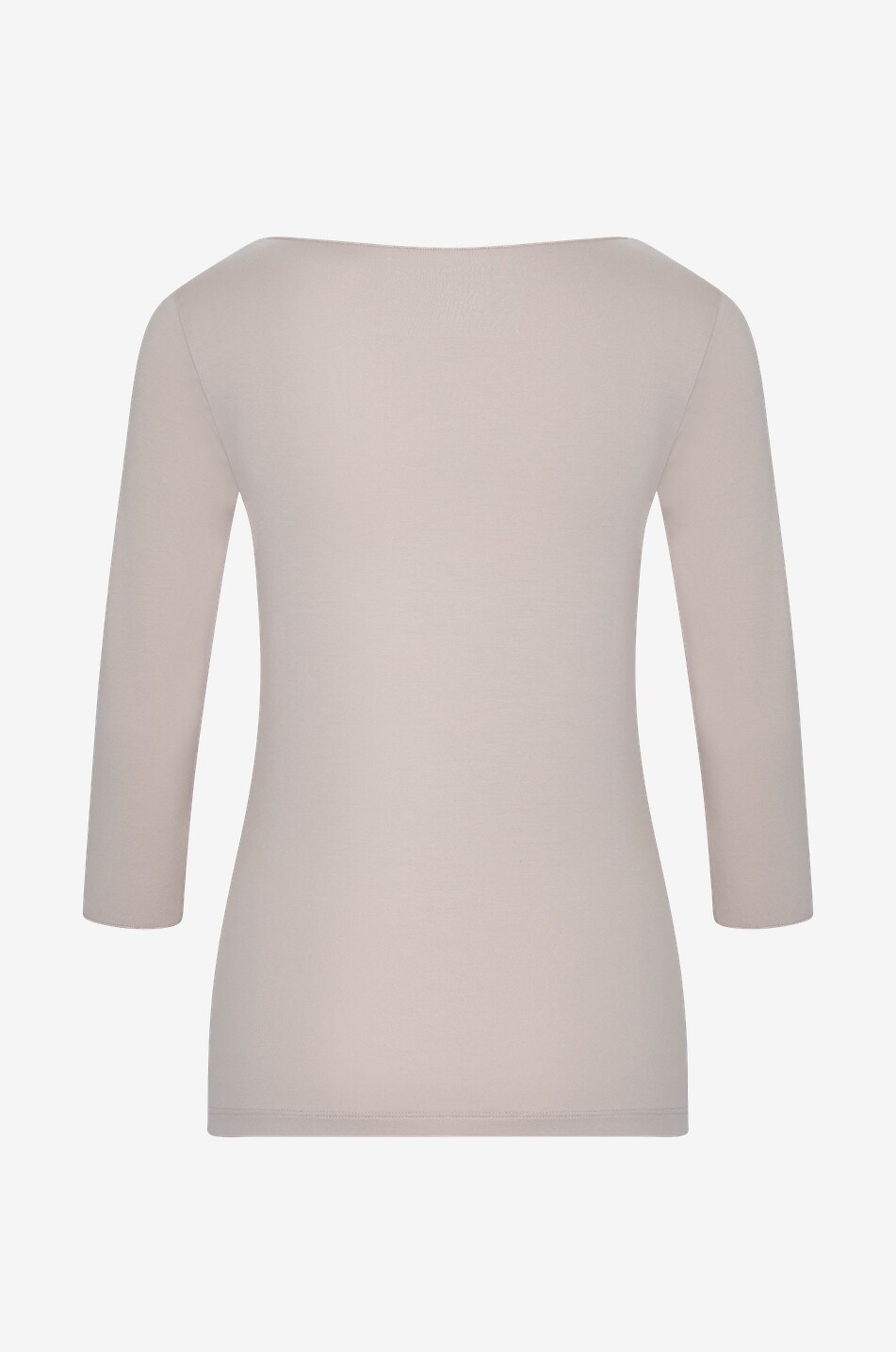 MAJESTIC FILATURES Soft Touch 3/4 sleeve boat neck T-shirt Women BEIGE 2