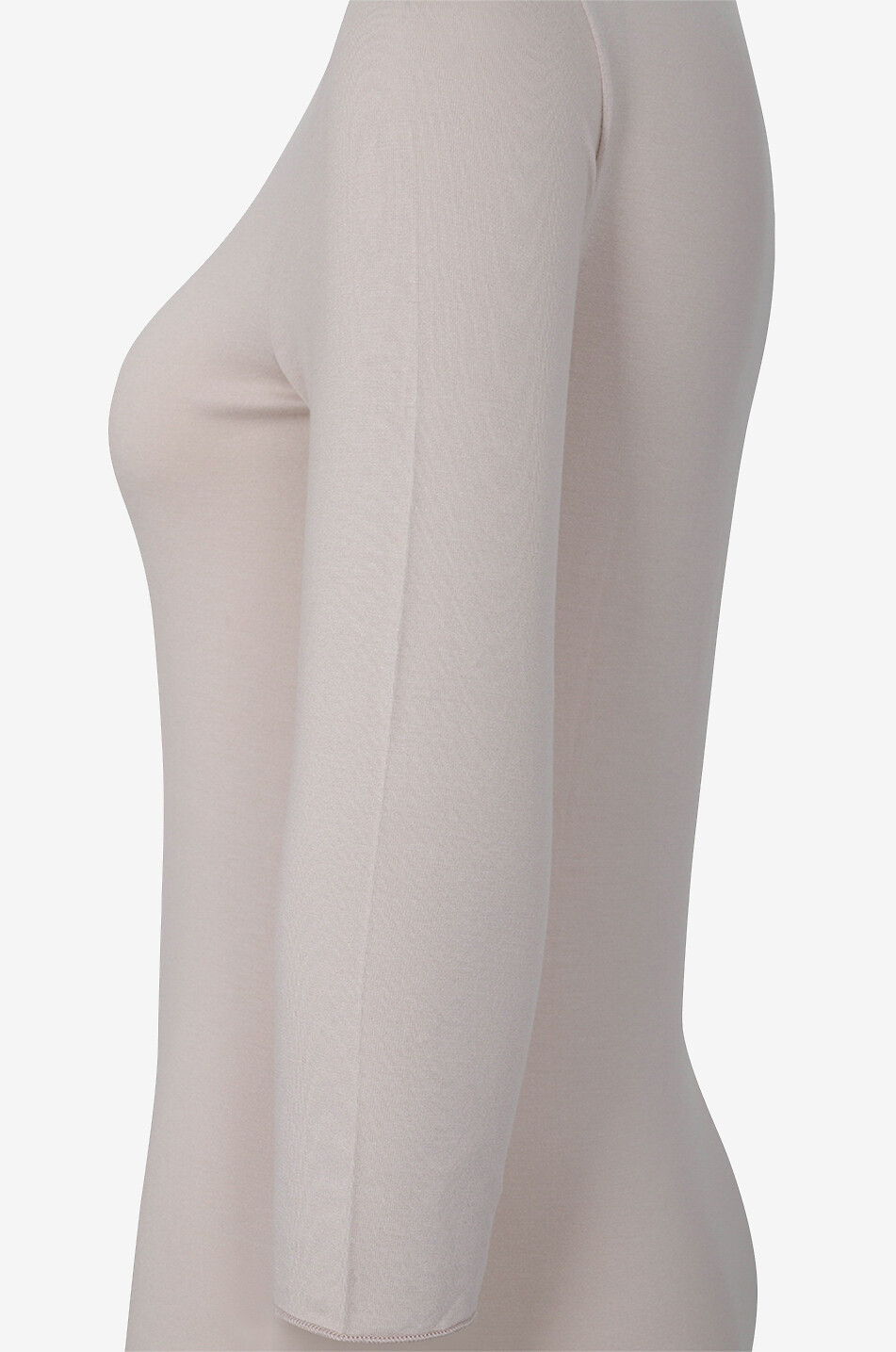 MAJESTIC FILATURES Soft Touch 3/4 sleeve boat neck T-shirt Women BEIGE 3