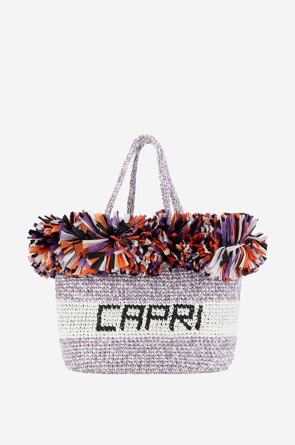 PUCCI Bast-Strandkorb Capri Large Damen BUNT 3